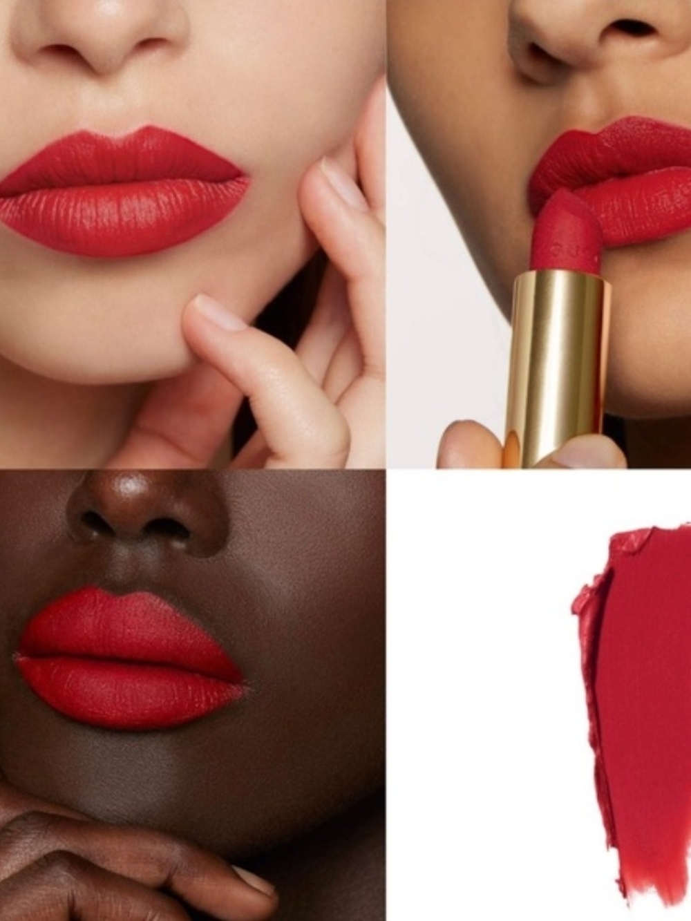 Gucci Matte Lipstick in Goldie Red